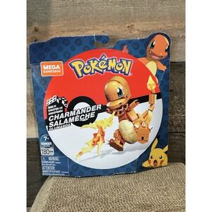 Charmander‎ Mega Construx Building Blocks Set Pokemon 180 pieces Mattel 2023 NEW